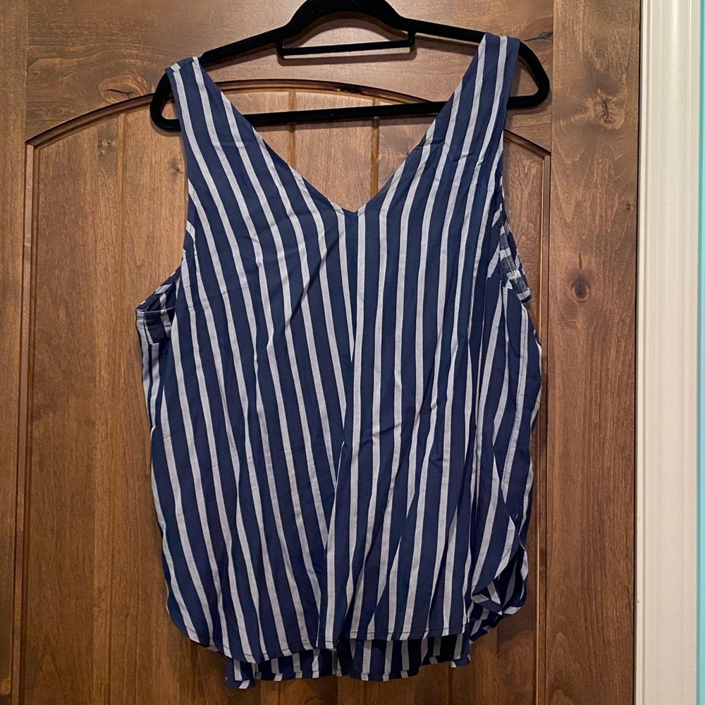 Striped Tank Blouse